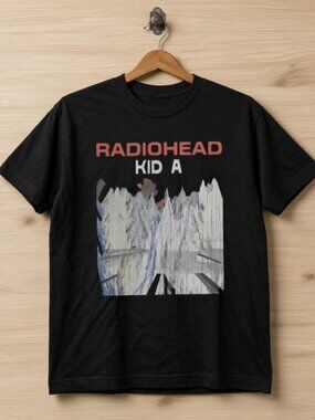 Radiohead Kid A Band Graphic T-Shirt